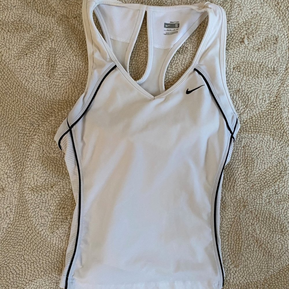 Nike Sleeveless Athletic Tennis Tank Top - Size S